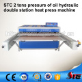 Machine hydraulique automatique de presse de la chaleur de grand format